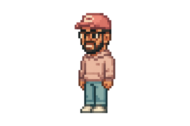 Vrund Patel — pixel art